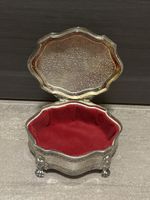 Boîte à bijoux vintage « Dieu et Mondroit »